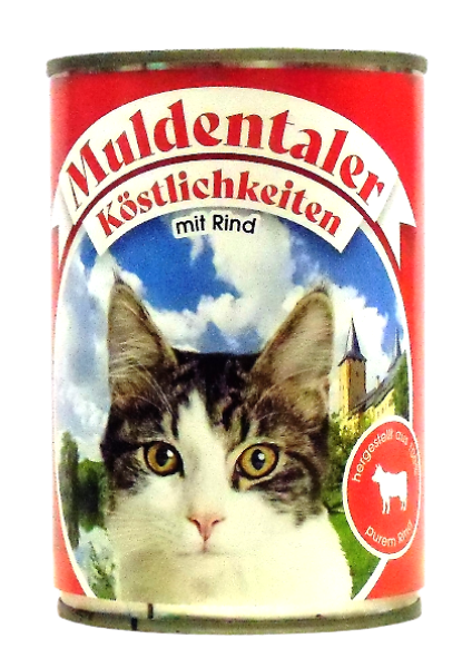Dose mit reinem Rindfleisch